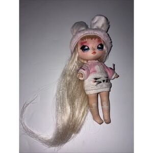 MGA Entertainment Aubrey Heart Pink Bunny Plush Fashion Doll 7in Outfit
